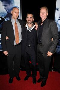 Director Gavin O'Connor, Colin Farrell and Noah Emmerich at the New York premiere of "Pride And Glory."