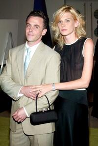 David Eigenberg and wife Chrysti at the "Sex and The City" party.