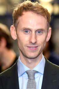 Robert Emms at the UK premiere of "Borg vs. McEnroe" in London.