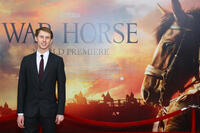 Robert Emms at the world premiere of "War Horse" in New York.