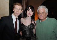 Robert Emms, Lily Collins and Michael Lerner at the after party of the California premiere of "Mirror Mirror."