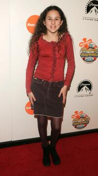 Hallie Kate Eisenberg at the premiere of "Spongebob Squarepants - The Movie."