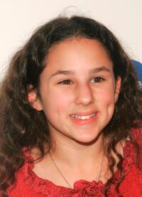 Hallie Kate Eisenberg at the premiere of "Spongebob Squarepants - The Movie."
