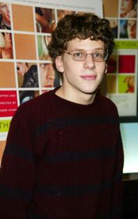 Jesse Eisenberg at the New York screening of "The Rules Of Attraction."