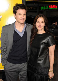 Jason Bateman and Amanda Anka at the California premiere of "Paul."