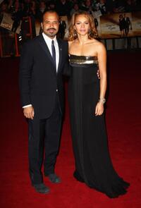 Jeffrey Wright and Carmen Ejogo at the world premiere of "Quantum of Solace."