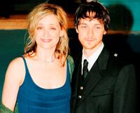 James McAvoy and Anne-Marie Duff at the Royal Film Performance and world premiere of "The Chronicles Of Narnia."
