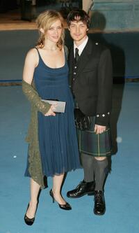 Anne-Marie Duff and James McAvoy at the Royal Film Performance and world premiere of "The Chronicles Of Narnia."