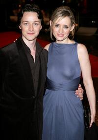 James McAvoy and Anne-Marie Duff at the world premiere of "Becoming Jane."