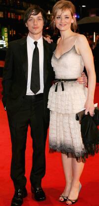 James McAvoy and Anne-Marie Duff at the Orange British Academy Film Awards (BAFTAs).