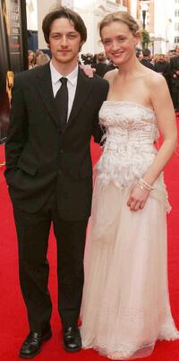 James McAvoy and Anne-Marie Duff at the Pioneer British Academy Television Awards.