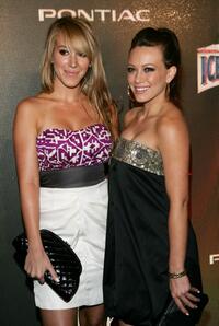 Haylie Duff and Hilary Duff at the Maxim Hot 100 Party.