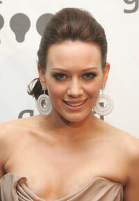 Hilary Duff at the 18th annual GLAAD Media Awards in New York City. 