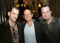Aaron Abrams, Jeff Sackman and Martin Gero at the Thinkfilm's TIFF Breakfast.