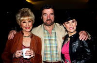 Karen Kramer, Shay Duffin and Kat Kramer at the Jack Oakie Lecture on Comedy in Film featuring Paul and Chris Weitz.
