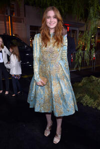Alice Englert at the California premiere of "Beautiful Creatures."