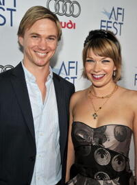 Cy Carter and Mary Elizabeth Ellis at the 2008 AFI Fest.