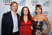 Cy Carter, Mo Perkins and Mary Elizabeth Ellis at the 2008 AFI Fest.