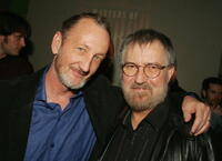 Robert Englund and director Tobe Hooper at the party to celebrate Showtime's series "Masters of Horror."