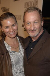 Robert Englund and Nancy Booth at the premiere of "After The Sunset."