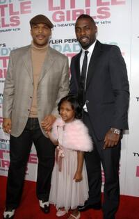 Tyler Perry, Idris Elba at the Hollywood premiere of "Daddy's Little Girls."