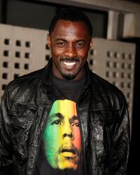 Idris Elba at the premiere of "Rocknrolla."