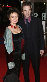 Francesca Annis and Ralph Fiennes at the "What We Did Last Summer" Robbie Williams Live At Knebworth DVD Premiere.