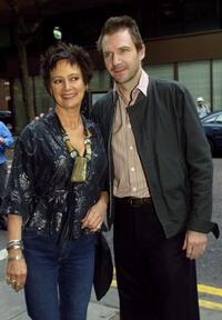 Francesca Annis and Ralph Fiennes at the UK Charity Premiere of her documentary "Hoover Street Revival".