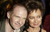 Francesca Annis and Ralph Fiennes at the UK Premiere of "Maid in Manhattan".