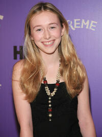 India Ennenga at the New York premiere of "Treme."