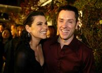 Ron Eldard and Julianna Margulies at the premiere of "Evelyn" at the Academy of Motion Pictures Arts and Sciences in Beverly Hills.