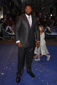 Nonso Anozie at the world premiere of "Nanny McPhee and The Big Bang" in England.