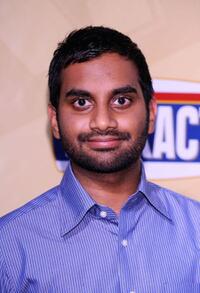 Aziz Ansari at the premiere of "Extract."