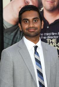 Aziz Ansari at the premiere of "Funny People."