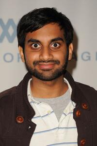 Aziz Ansari at the JHRTS 6th Annual "Young Hollywood" Holiday Party.
