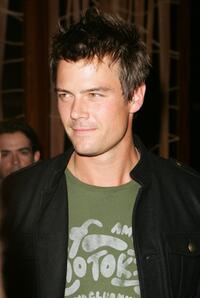 Josh Duhamel at the Will.i.am record release party.