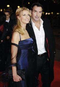 Alexandra Lamy and Jean Dujardin at the 32nd Nuit des Cesar ceremony, France's top movie awards.
