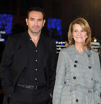 Jean Dujardin and director Nicole Garcia at the Tribute to the French Cinema during the 10 th Marrakech Film Festival.