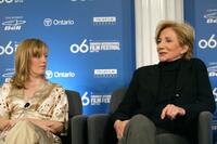 Olympia Dukakis and Sarah Polley at the Away From Her press conference during the Toronto International Film Festival.