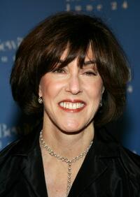Nora Ephron at the premiere of "Bewitched".