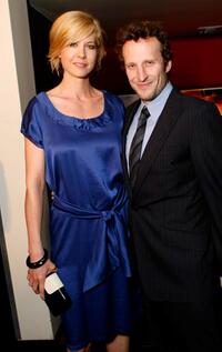 Jenna Elfman and Bodhi Elfman at the New York Rescue Workers Detoxification Project Charity Event.