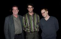 Danny Elfman, Pete Hammond and Mike Johnson at the Variety Screening Series of "Corpse Bride".