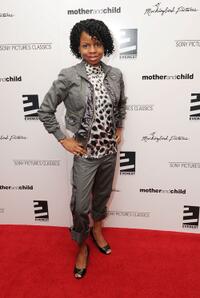 Shareeka Epps at the premiere of "Mother and Child."