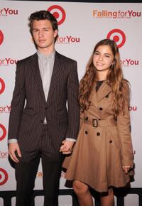 Ansel Elgort and guest at the New York event of "Falling for You."