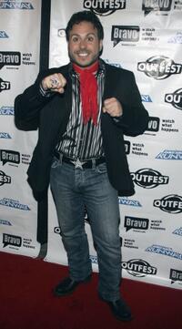 ANT at the Project Runway celebrates Season Three at Outfest party.