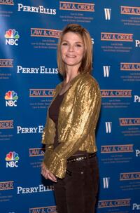 Kathryn Erbe at the party for the "Law & Order".
