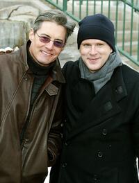 Cary Elwes and Kyle MacLachlan at the main street during Sundance Film Festival.