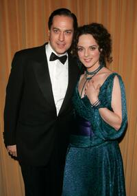 Tom Hewitt and Melissa Errico at the after party of the opening of "Dracula, The Musical."