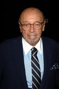 Ahmet Ertegun at the Warner Music Group 2006 Grammy after party.
