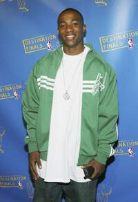 Arlen Escarpeta at the Destination Finals NBA party.